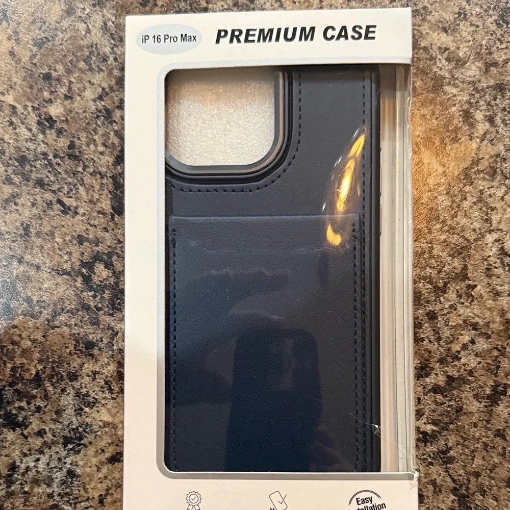 #94 Red and Blue IPhone 16 Pro Max and a Bling out 16 Pro Max Cover.